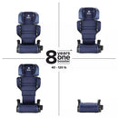 Connect3® R 2-in-1 High-Back Booster - Blue Surge