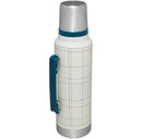 Classic Stainless Steel Bottle - Sour Cream/Navy Voyage Plaid