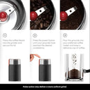 Bistro Electric Coffee Grinder Black