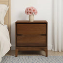 2 Drawer Nightstand - Natural Wood