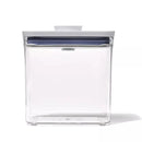 POP 1.7qt Plastic Rectangle Tall Airtight Food Storage Container - Clear