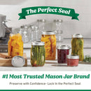 4pk 16oz Pint 140th Anniversary Regular Mouth Mason Jar - Glass