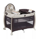 Safety 1st Play-and-Stay Play Yard, Easy fold, Full-Size Play Yard with Removable Full Bassinet, Dunes Edge