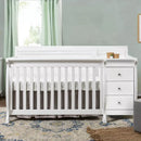 Kalani 4-in-1 Convertible Crib & Changer - White