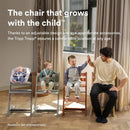 Tripp Trapp High Chair2 with Cushion + Stokke Tray - Warm Brown