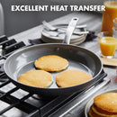 12" Hard Anodized Healthy Ceramic Nonstick Frying Pan