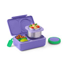 Bento Box with Thermos Food Jar - Purple