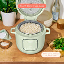 Electric Rice and Grain Cooker - Sage Green