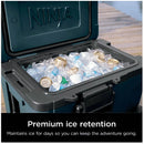 FrostVault 45QT Cooler with Wheels - Ocean Blue