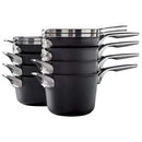 Calphalon Premier 12-Piece Hard Anodized Space Saving Cookware Set