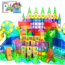 Magnetic Tile Building Set - 101 Pieces