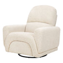 Recliner and Swivel Glider - Almond Teddy Loop