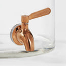 2gal Glass Modern Beverage Dispenser
