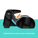Protect Slim Backless Booster - Madrid Gray