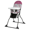 Simple Fold Full Size High Chair with Adjustable Tray - Free Spirit Purple