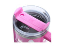 40 oz Stainless Steel Quencher Tumbler - Popsicle Pink Starburst