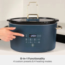 6QT Programmable Slow Cooker - Atlantic Blue