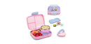 Lunch Box with Quick Fill Lid, Assorted Colours, 3.6-Cups - Pink