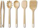 Utensil Set - Natural Wood