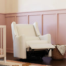 Kiwi Electronic Recliner and Swivel Glider with USB port - Performance Cream Eco-Weave