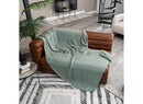 Extra Large Muslin Cotton Blanket - Fern