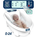 Aqua Scale 3-in-1 Digital Scale Water Thermometer and Infant Tub
