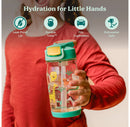 14oz Hydrate Tritan Kids' Water Bottle - Zoo Crew