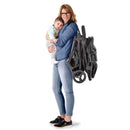 3D Quick Close Compact Fold Stroller - Black