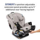 Graco Extend2Fit 3-in-1 Car Seat - Ashten