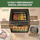 10 Tray Performance Digital Dehydrator