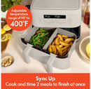 4qt TriZone Air Fryer - Oatmilk