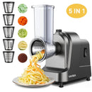 5-in-1 Electric Cheese Grater - 400W