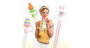4pk Easter Straw Toppers