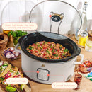 6 Qt Programmable Slow Cooker - Porcini Taupe