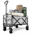 Collapsible Heavy Duty Wagon Cart - Gray