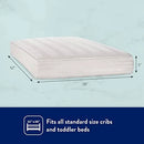 Extra Firm Coil Waterproof Baby Crib Mattress - 52" x 28"