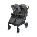 Trend Duo Lightweight Double Stroller - Charcoal