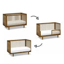Marley 3-in-1 Convertible Crib - Walnut
