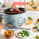 Programmable Slow Cooker - Hydrangea Floral