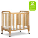 Jenny Lind 3-in-1 Convertible Mini Crib - Honey
