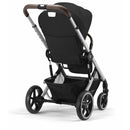 Balios S Lux Stroller - Silver Frame Moon Black Seat
