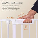 BalanceFrom Easy Walk-Thru Safety Gate for Doorways and Stairways