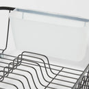 Large Steel Dish Drainer - Black