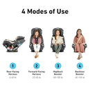 4Ever Dlx Snuglock 4-in-1 Car Seat - Leila Pink