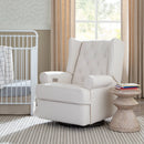 Harbour Electronic Recliner and Swivel Glider with USB Port - Performance Cream Eco-Weave