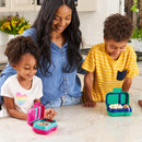 Kids' Snack Leak-proof Storage Container Fuchsia/Teal