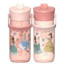 Princess Harmony Straw Water Bottle - Pink