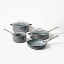 7-Piece Nonstick Ceramic-Coated Aluminum Cookware Set