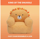 Lion Cozee Buddy Chair - Orange