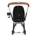 Gold Shyft DualRide with Carryall Storage Infant Car Seat and Stroller Combo - Onyx Black